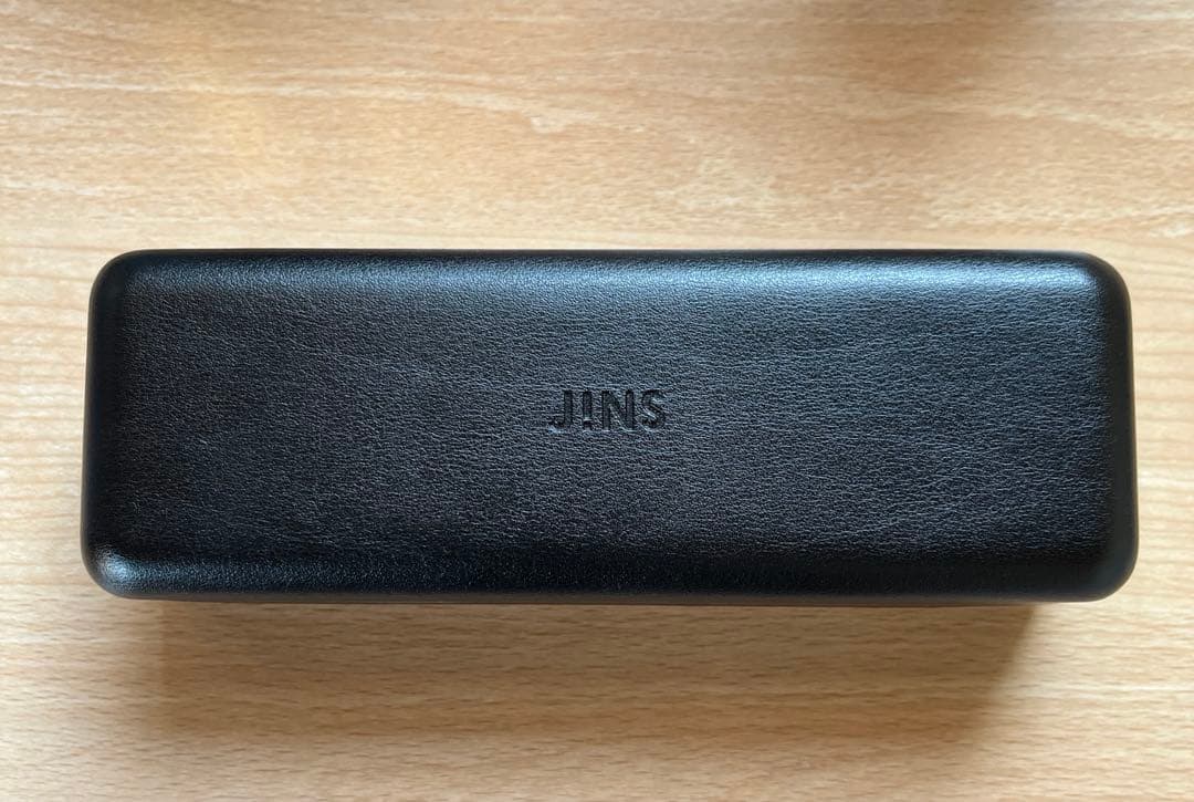 JINS 目が小さくならないメガネ　ブラック　試着のみ