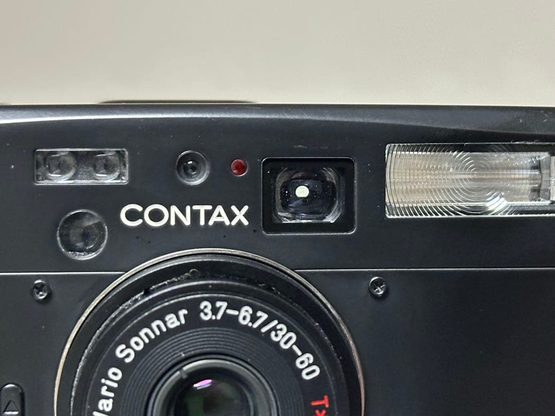 コンタックス CONTAX TVS III ブラック フィルムカメラ 動作確認済