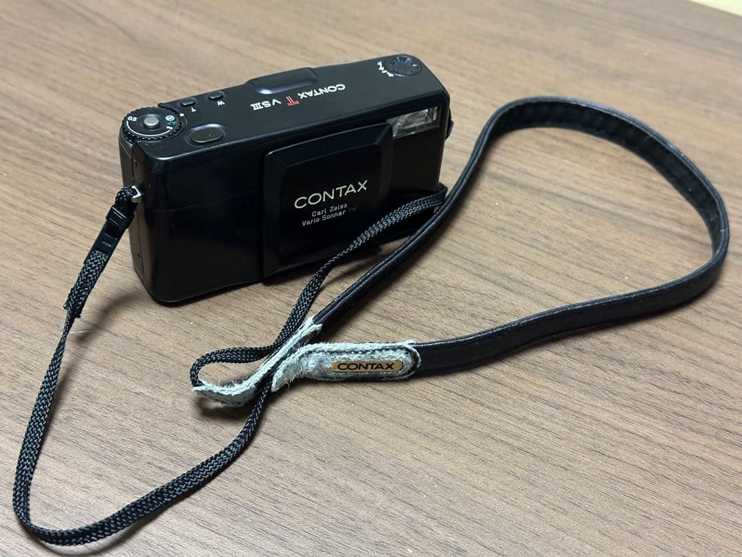 コンタックス CONTAX TVS III ブラック フィルムカメラ 動作確認済