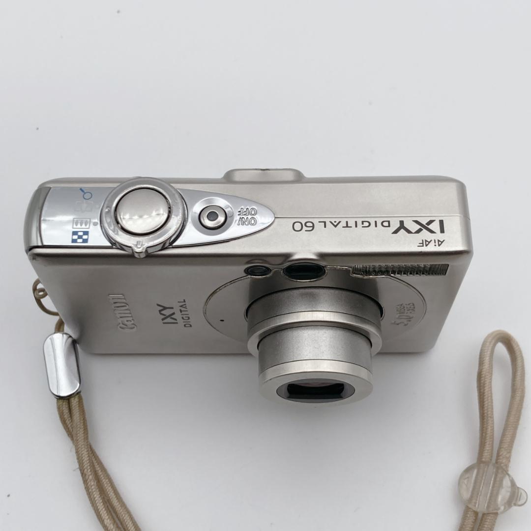 実写有【概ね美品】Canon IXY DIGITAL 60 カメラ ケース付き