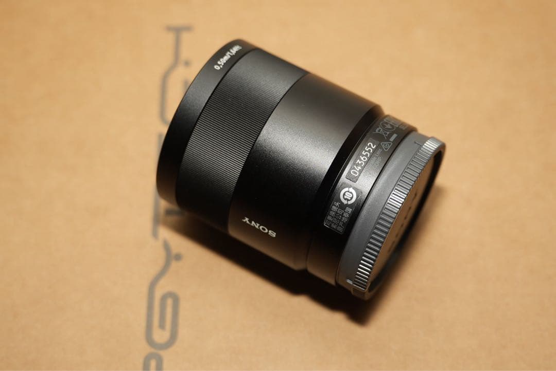 極美品 SONY FE 55mm F1.8 ZA SEL55F18Z 防湿庫保管