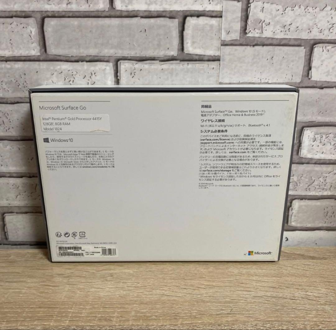 Windows Surface go 本体・収納バッグ・箱セット