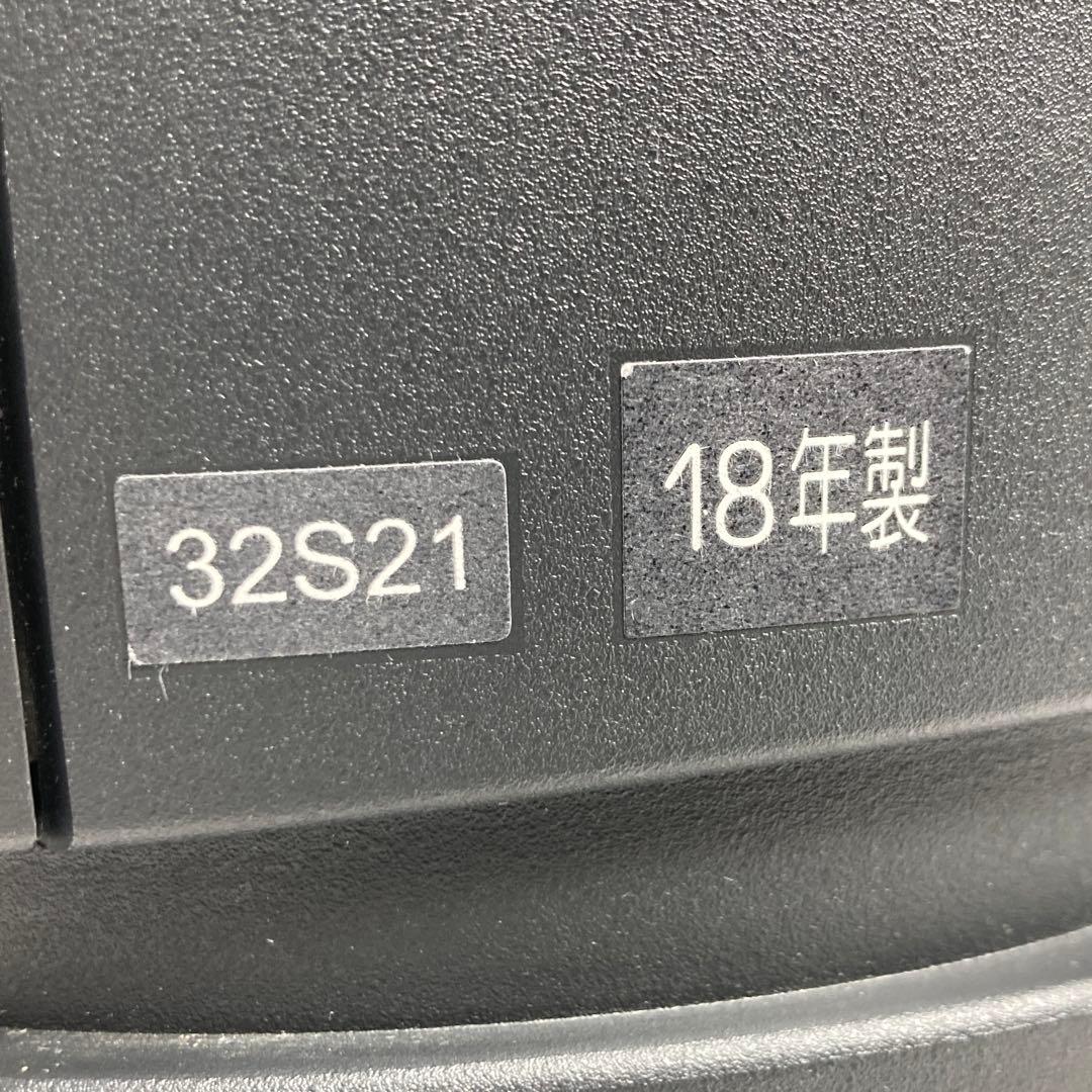 極美品 東芝 REGZA 32インチ液晶テレビ 32S21 2018年製