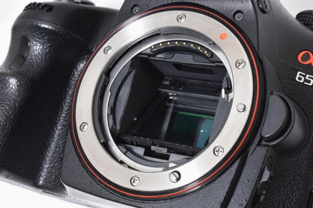 美品 ソニー SONY α65 SLT-A65VY ダブルズームレンズキット