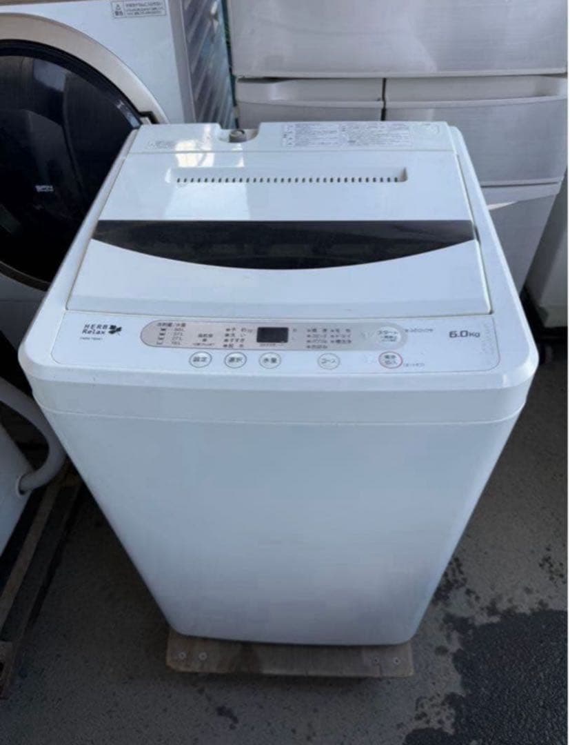 2017年式 6kg YAMADA 洗濯機 YWM-T60A1