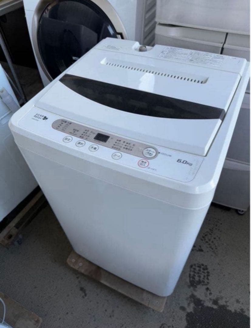 2017年式 6kg YAMADA 洗濯機 YWM-T60A1