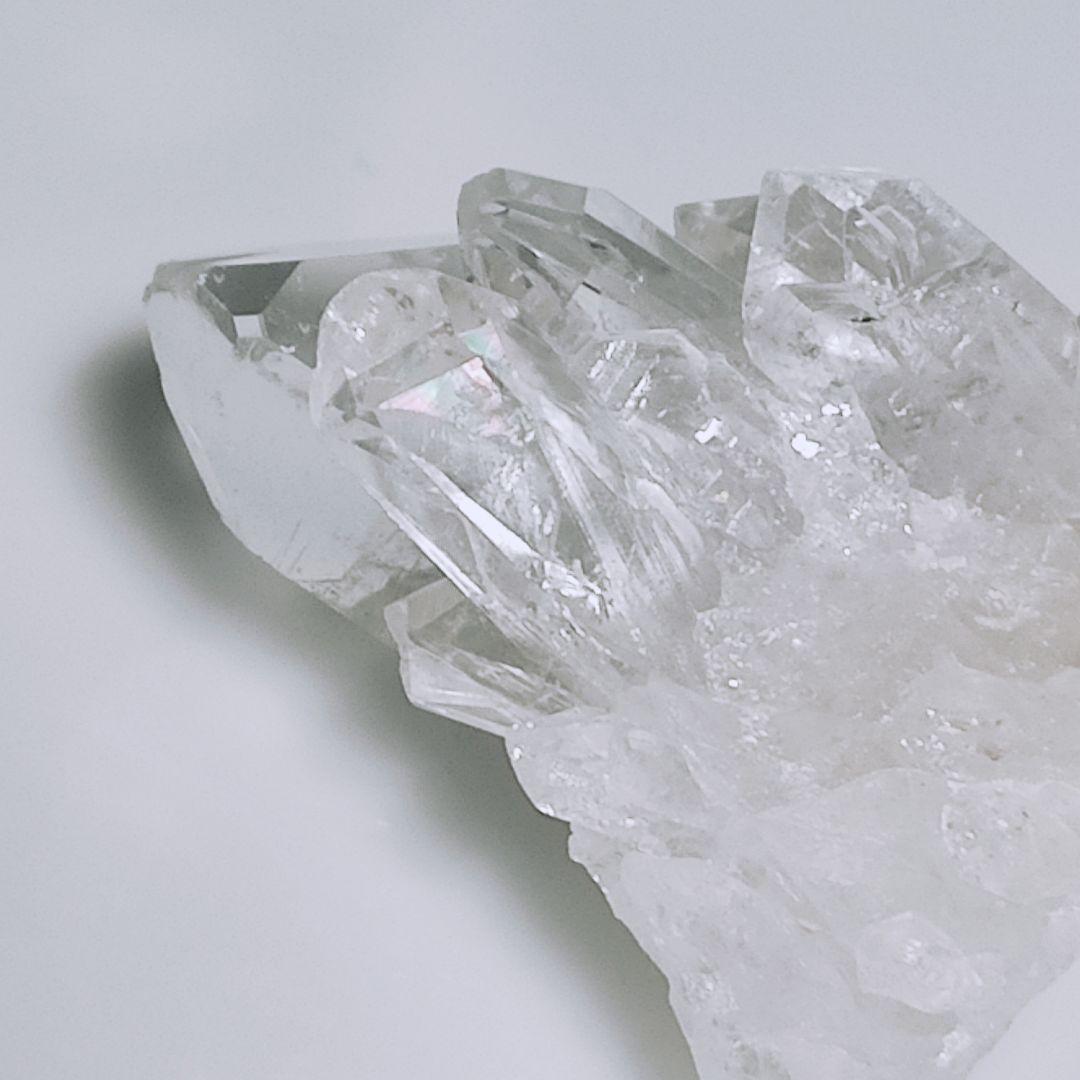 パワーストーン　天然石　水晶　クラスター　レインボー他　32g　No.125