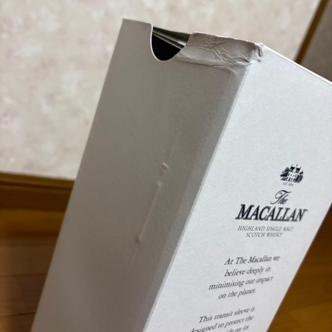 【木製化粧箱とケースと内箱のみです】　 マッカラン30年