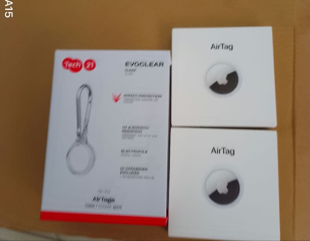 t*m様 純正品　Apple AirTag 2個　Ｔｅｃｈ21