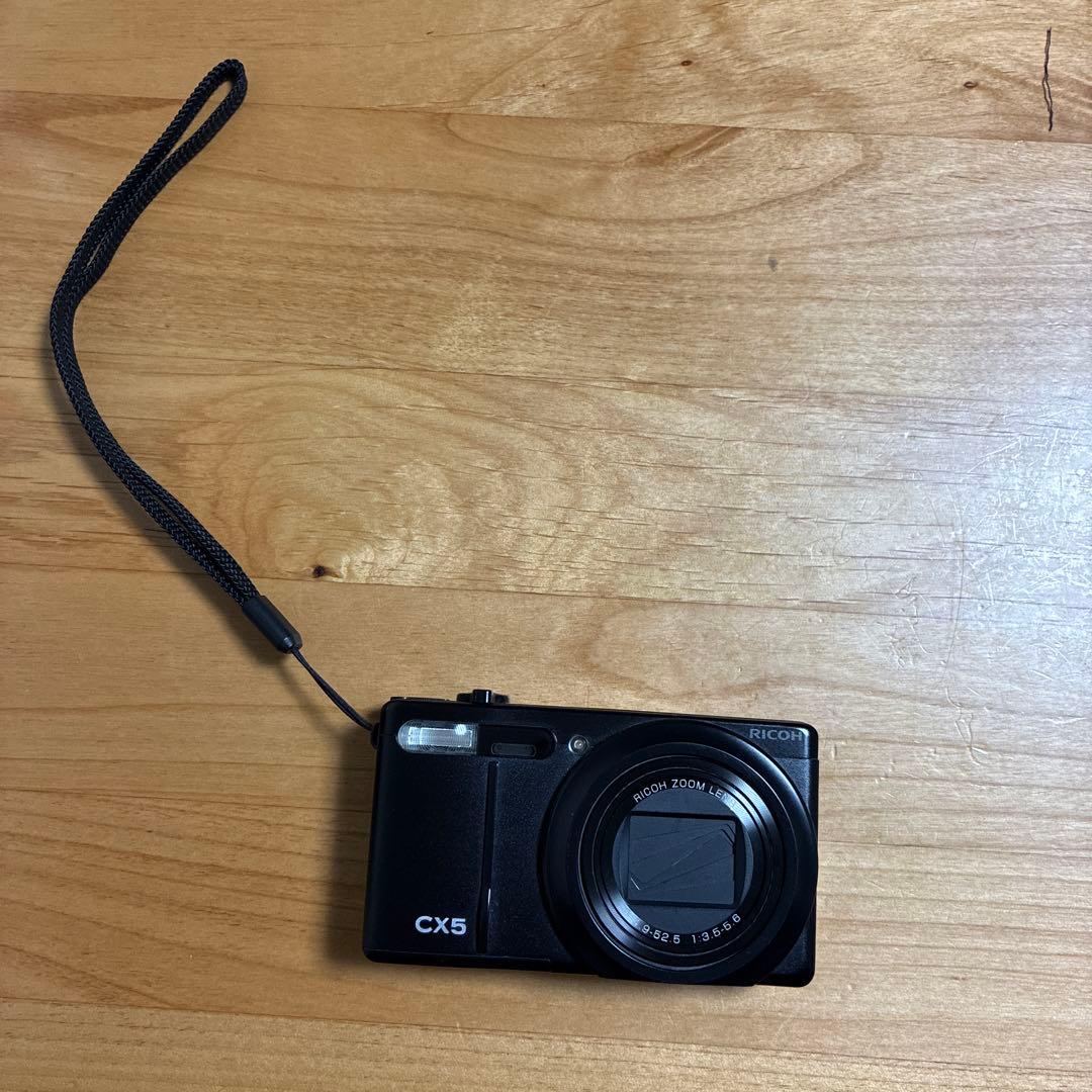 RICOH CX5 デジタルカメラ ブラック