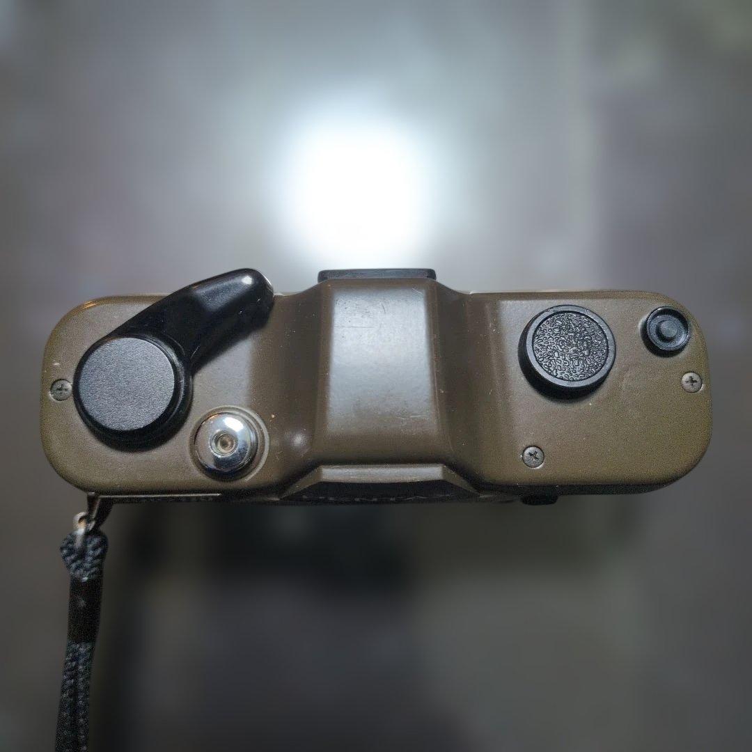 PENTAX　フィルムカメラ　ペンタックス　auto110　マロン