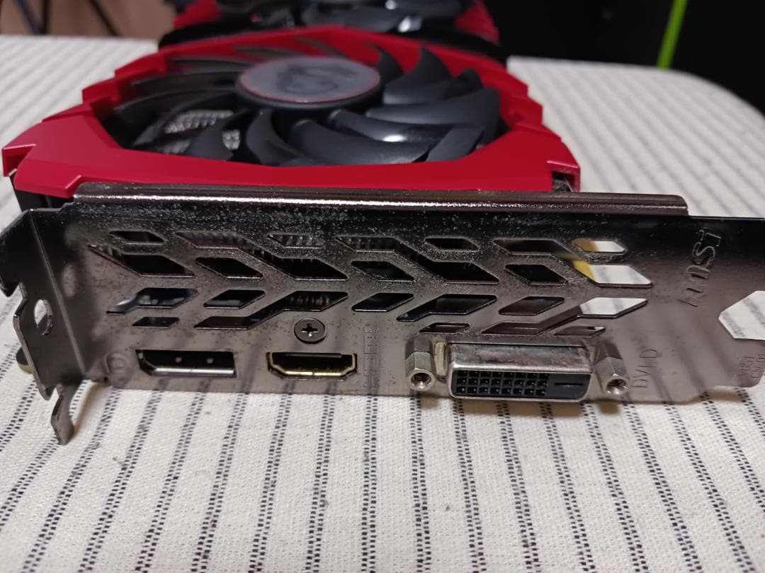 MSI GeForce GTX1050ti GAMING X 4G 中古