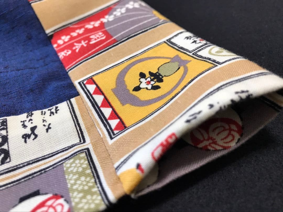 ❋ お祭り 法被 鉢巻 タペストリー 敷物 クロス 作家様 一点物 ❋ 古布