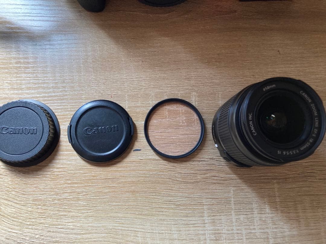 作例あり Canon EOS 7D レンズ3本 動作確認済み