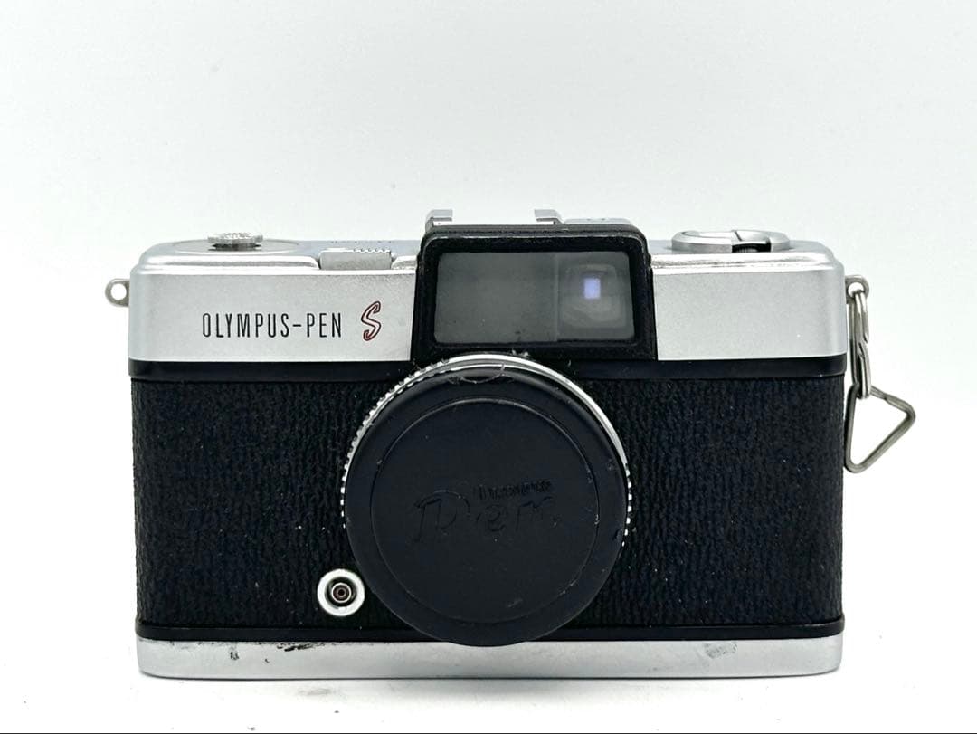 【完動品】OLYMPUS PEN S f2.8 ハーフサイズカメラ 動作確認済み