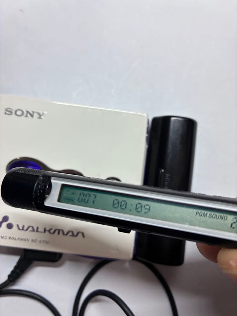 [動作品]美品 SONY MD WALKMAN MZ-E700 MDプレーヤー