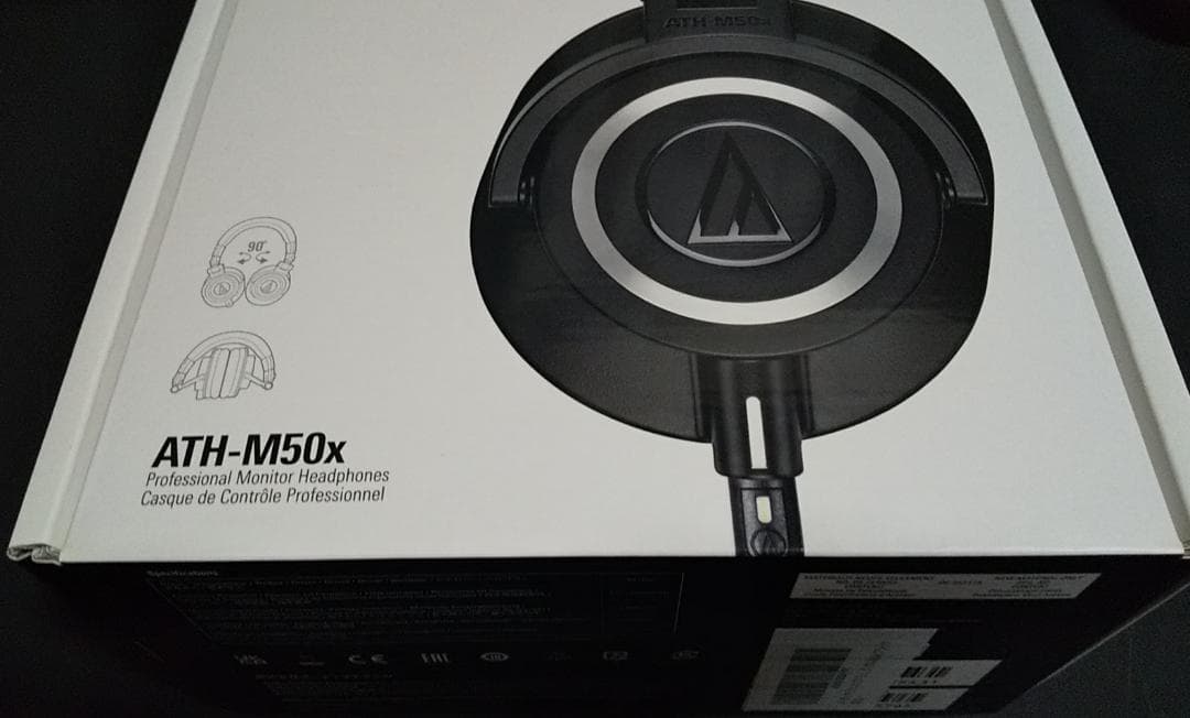 audio-technica ATH-M50x 　新品の純正交換イヤーパッド付属