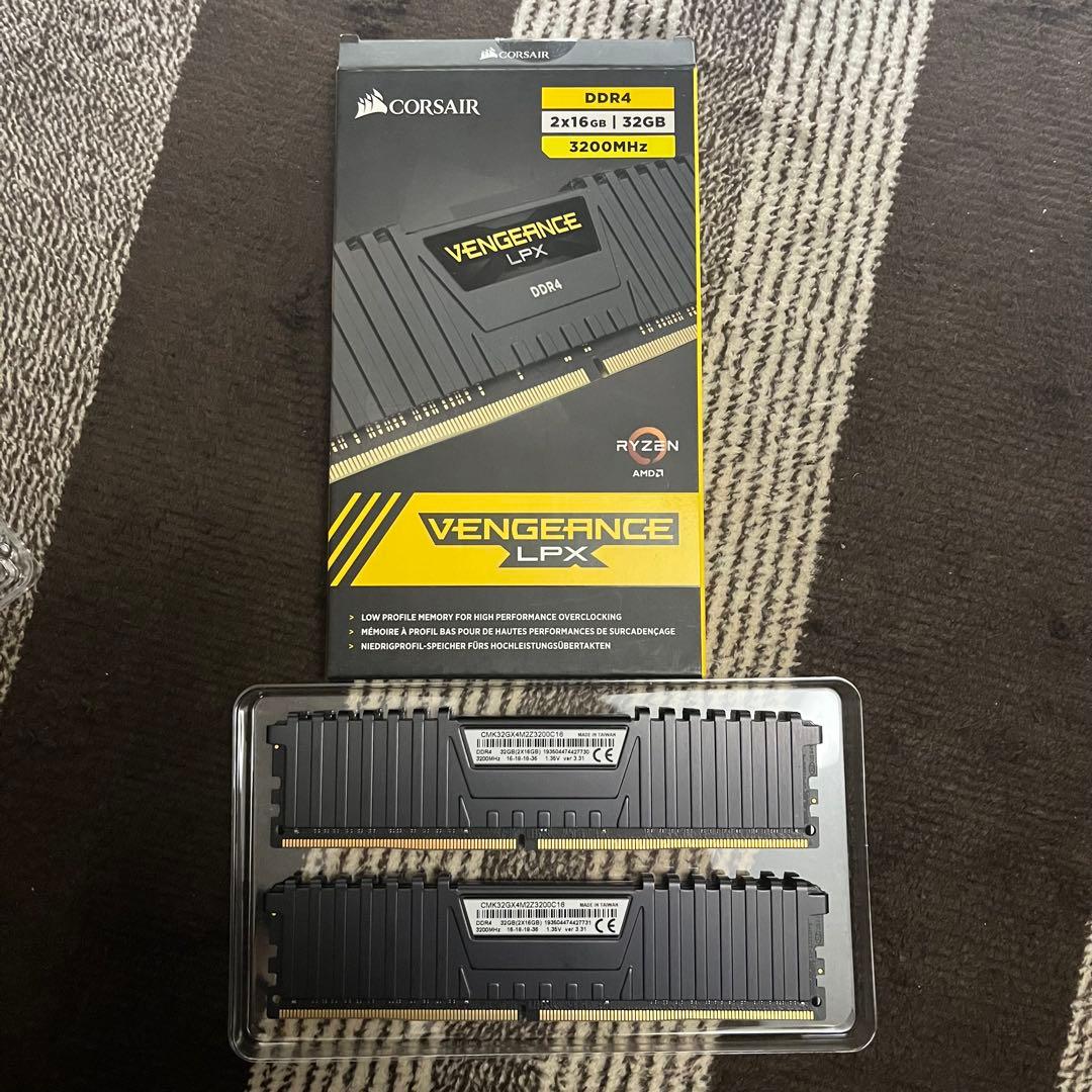 CORSAIR VENGEANCE LPX 32GB(16GBx2) 美品 お得
