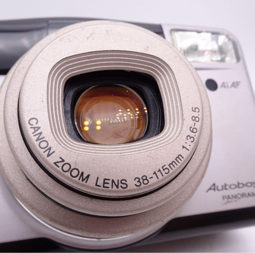 【動作確認済】 Canon Autoboy S シルバー フィルムカメラ