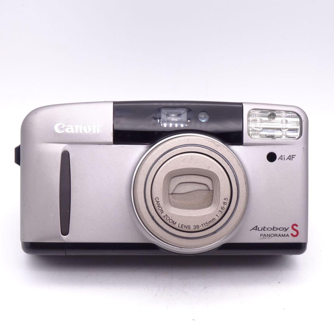 【動作確認済】 Canon Autoboy S シルバー フィルムカメラ