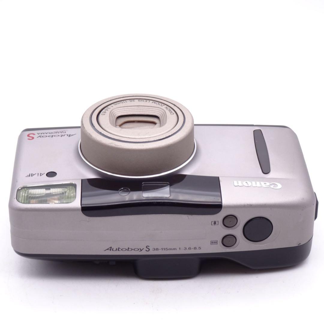 【動作確認済】 Canon Autoboy S シルバー フィルムカメラ