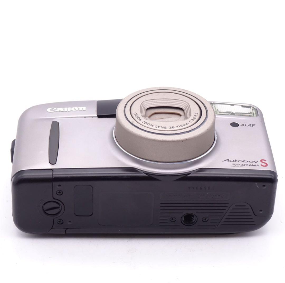 【動作確認済】 Canon Autoboy S シルバー フィルムカメラ