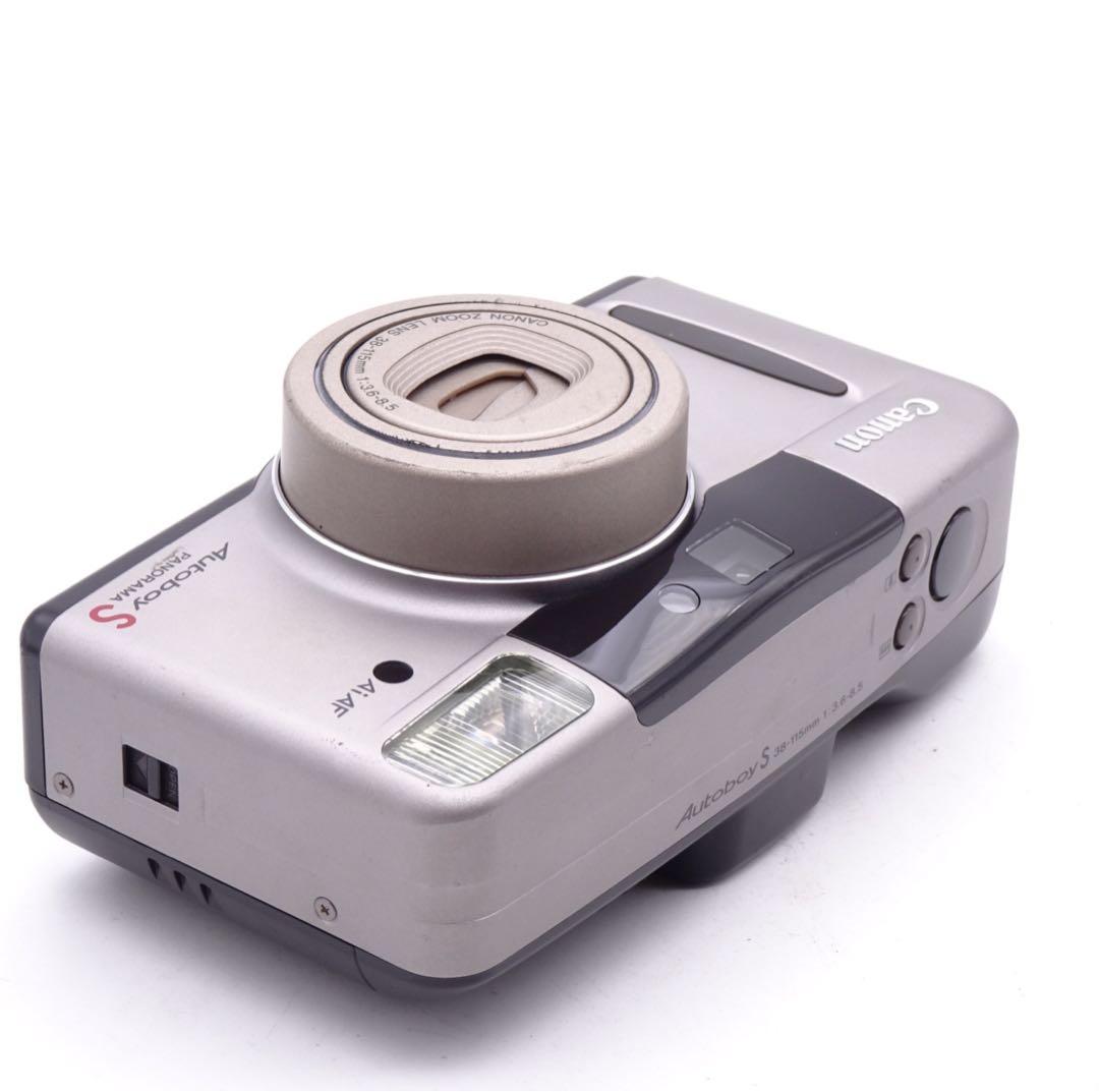 【動作確認済】 Canon Autoboy S シルバー フィルムカメラ