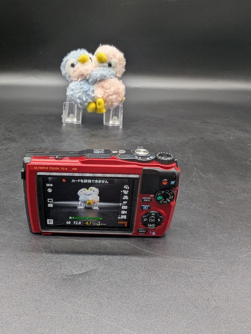 【動作確認済・美品】OLYMPUS Tough TG-6 レッド