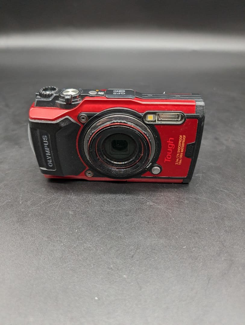 【動作確認済・美品】OLYMPUS Tough TG-6 レッド