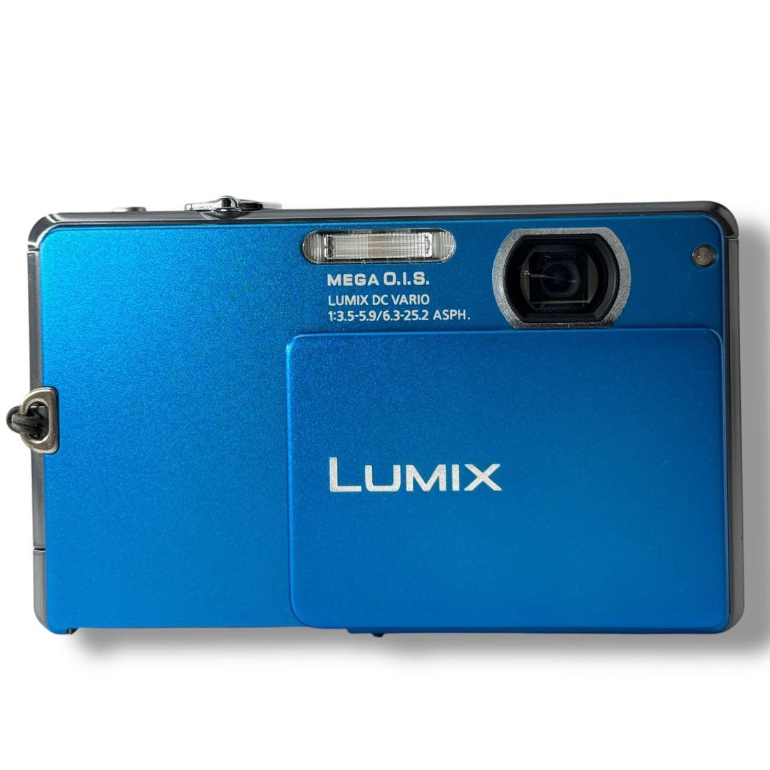 希少カラー✨Panasonic LUMIX DMC-FP1 青 ブルー コンデジ