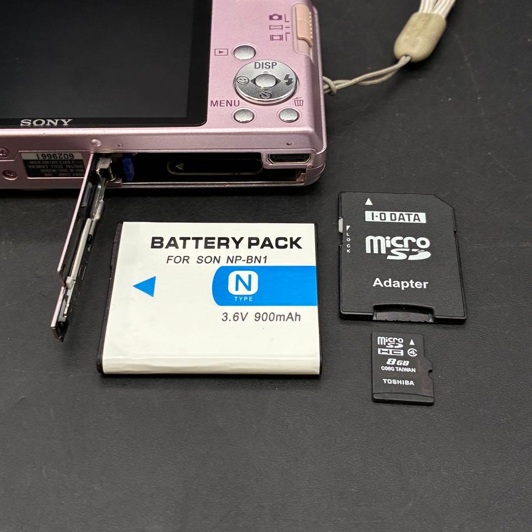 【動作OK】SONY Cyber-shot DSC-W350D限定ピンクローズ