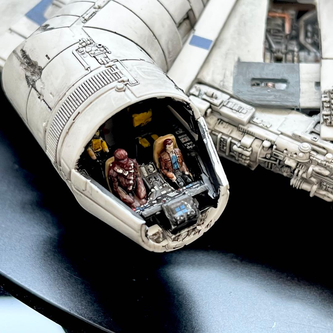 スターウォーズ　ミレニアムファルコン　サヴァリーンvr. プラモデル塗装済完成品