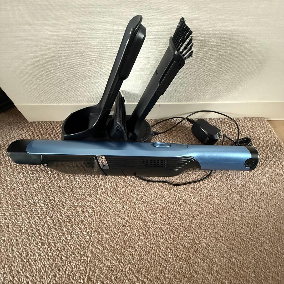 Shark ハンディクリーナー WV250JBL 充電式 ブルー　掃除機