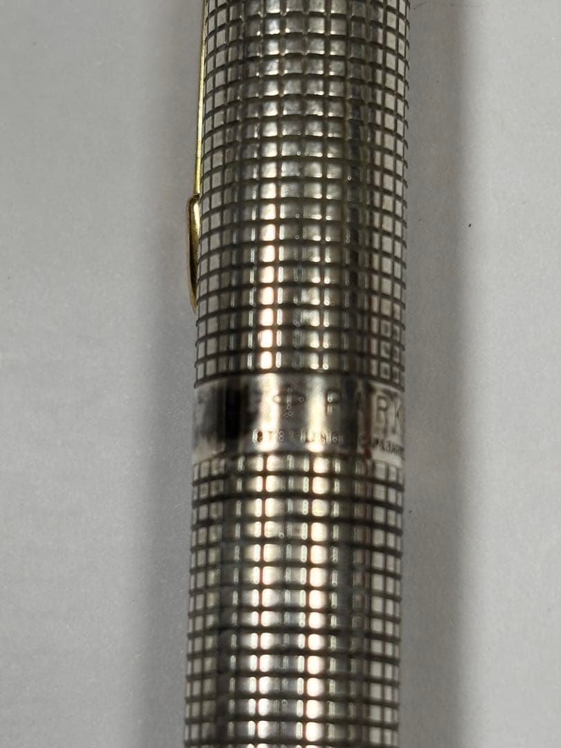 パイロット パーカー万年筆 スターリングシルバー 14k XF USA