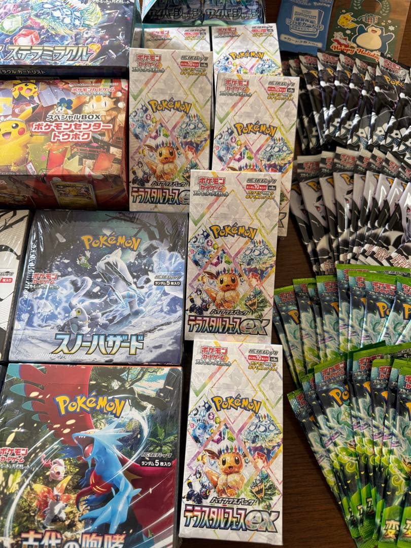 新品未開封　ポケモンカードゲーム コレクションセット14種18BOX＋バラ49枚