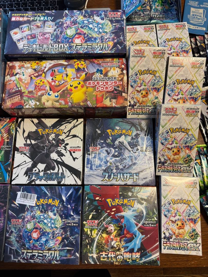 新品未開封　ポケモンカードゲーム コレクションセット14種18BOX＋バラ49枚