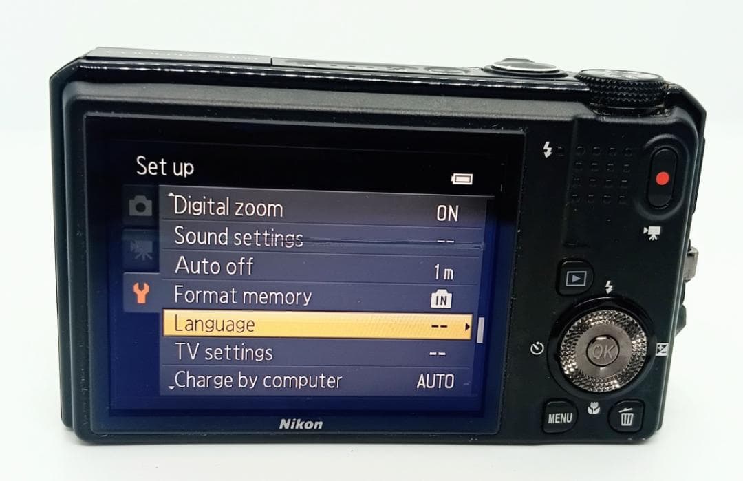 Nikon COOLPIX S9100 18倍光学ズーム 黒 充電器付き