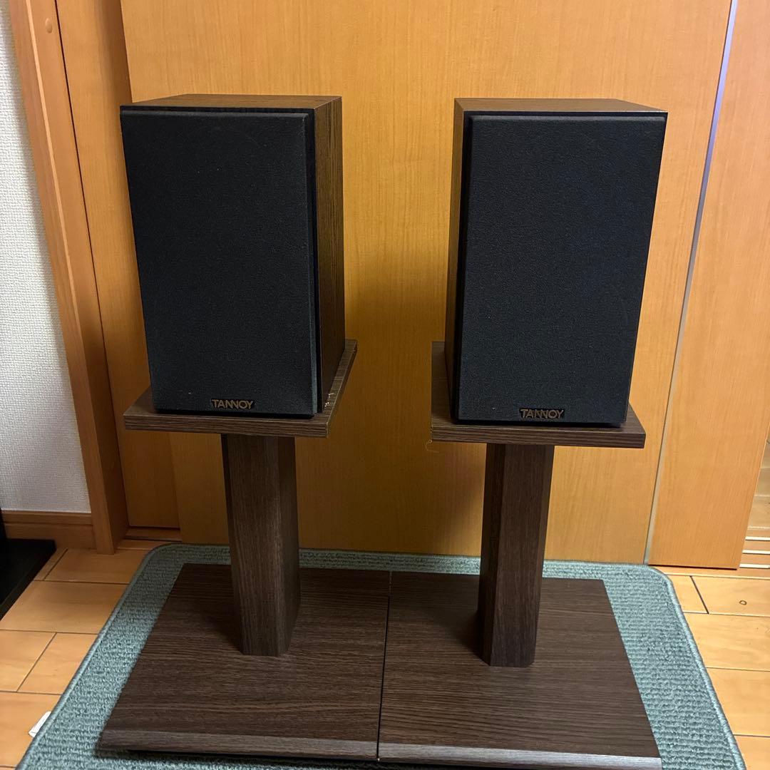 希少‼️ブラック　TANNOY マーキュリー7.1 ハヤミ工業スタンドセット