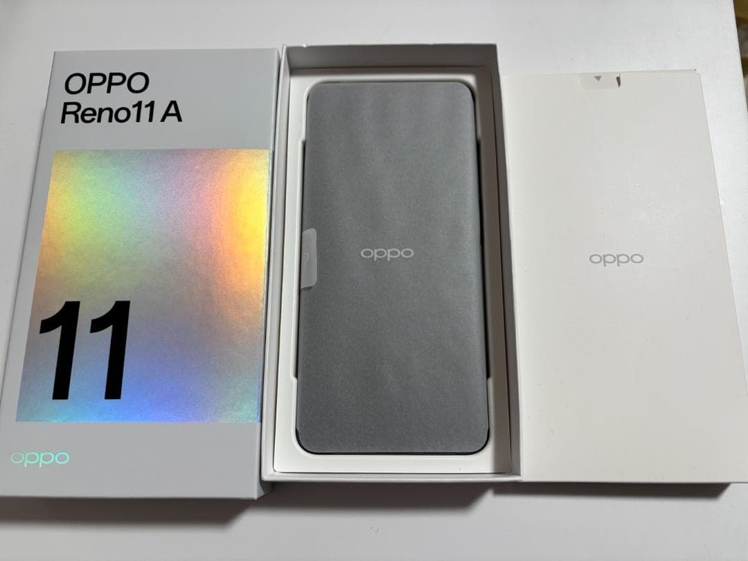 SIMフリー OPPO Reno11 A ダークグリーン 本体
