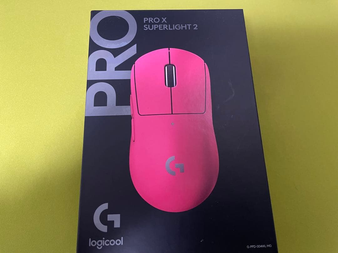 Logicool G PRO X SUPERLIGHT 2 マゼンタ