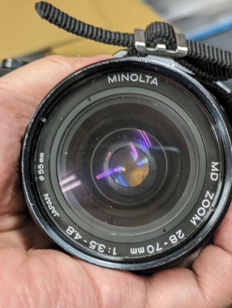 MINOLTA フィルムカメラ XD 55mmレンズ付き 【中古/ジャンク品】