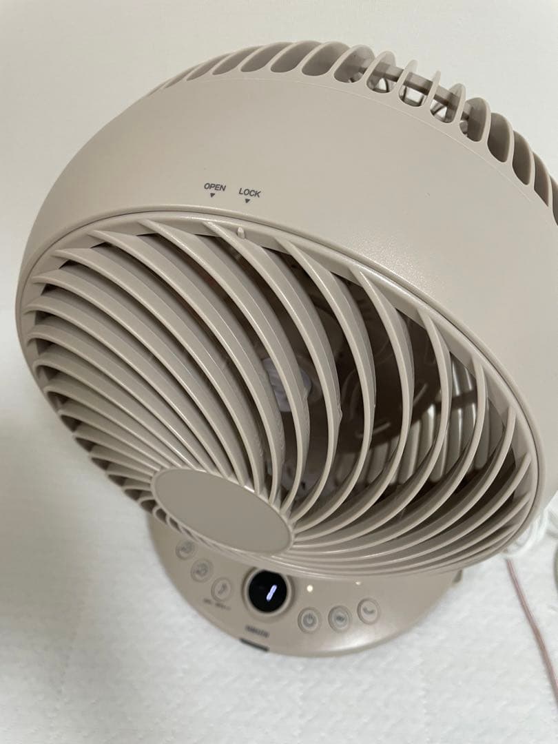 YAMAZEN DCモーター搭載サーキュレーター 360°首振り