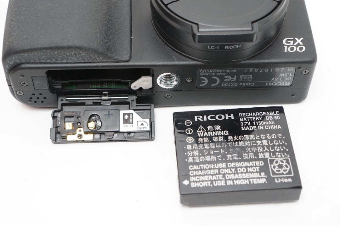 ＜動作＞RICOH GX100　CAPLIO コンデジ　リコー