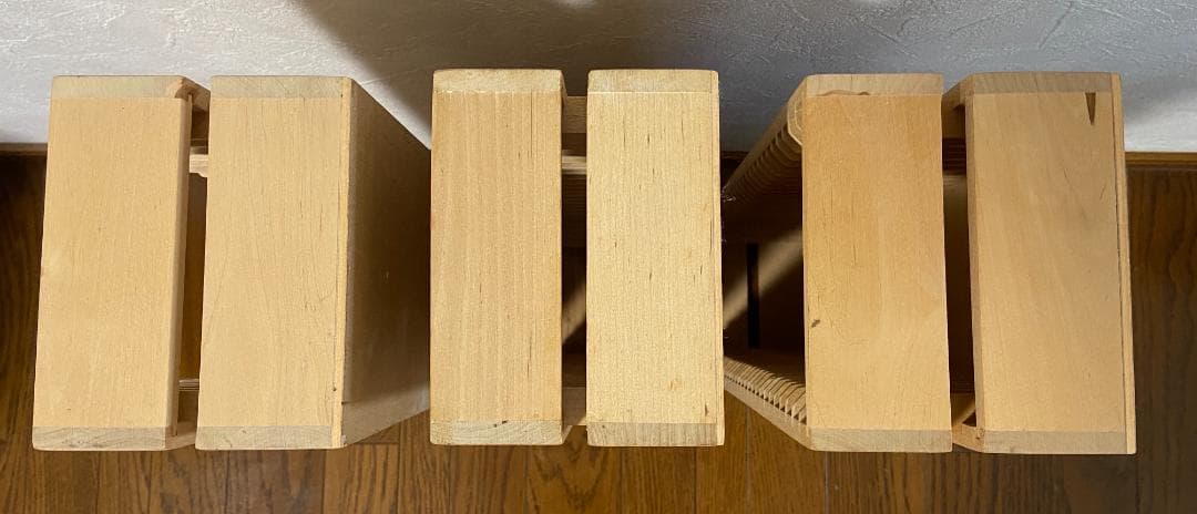【USED品】IKEA　イケア　BOALT　CD収納ラック　３点セット