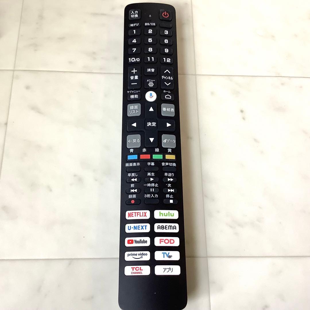 【美品】TCL 32型 GoogleTV 32S5402 Wi-Fi対応