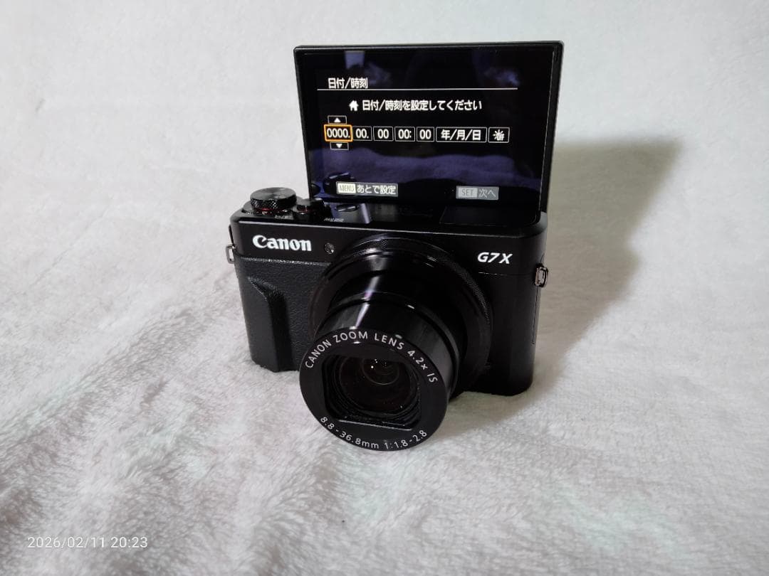 Canon G7X markⅡ　コンパクトデジタルカメラ