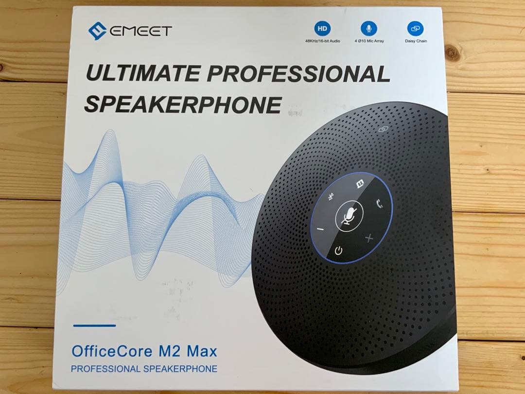 新品同様‼️ EMEET M2 Maxスピーカーフォン マイクスピーカー
