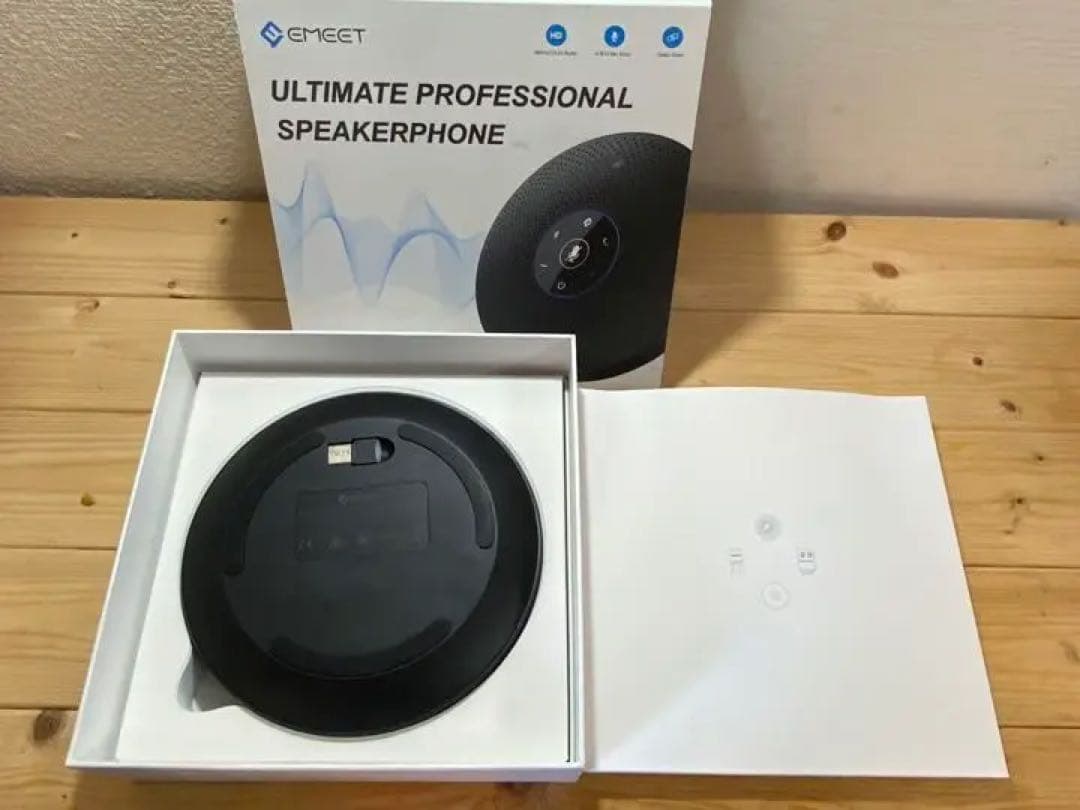 新品同様‼️ EMEET M2 Maxスピーカーフォン マイクスピーカー
