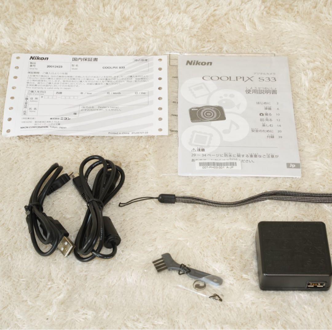 【美品】Nikon COOLPIX S33 防水 作例有