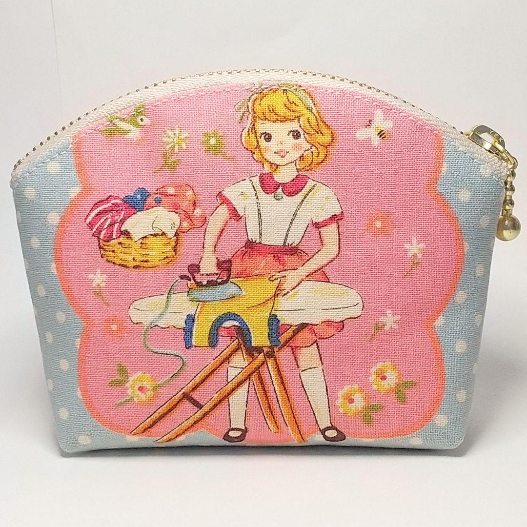 作品例★ハンドメイド ポーチ ココセキ レトロ 昭和 アンティーク